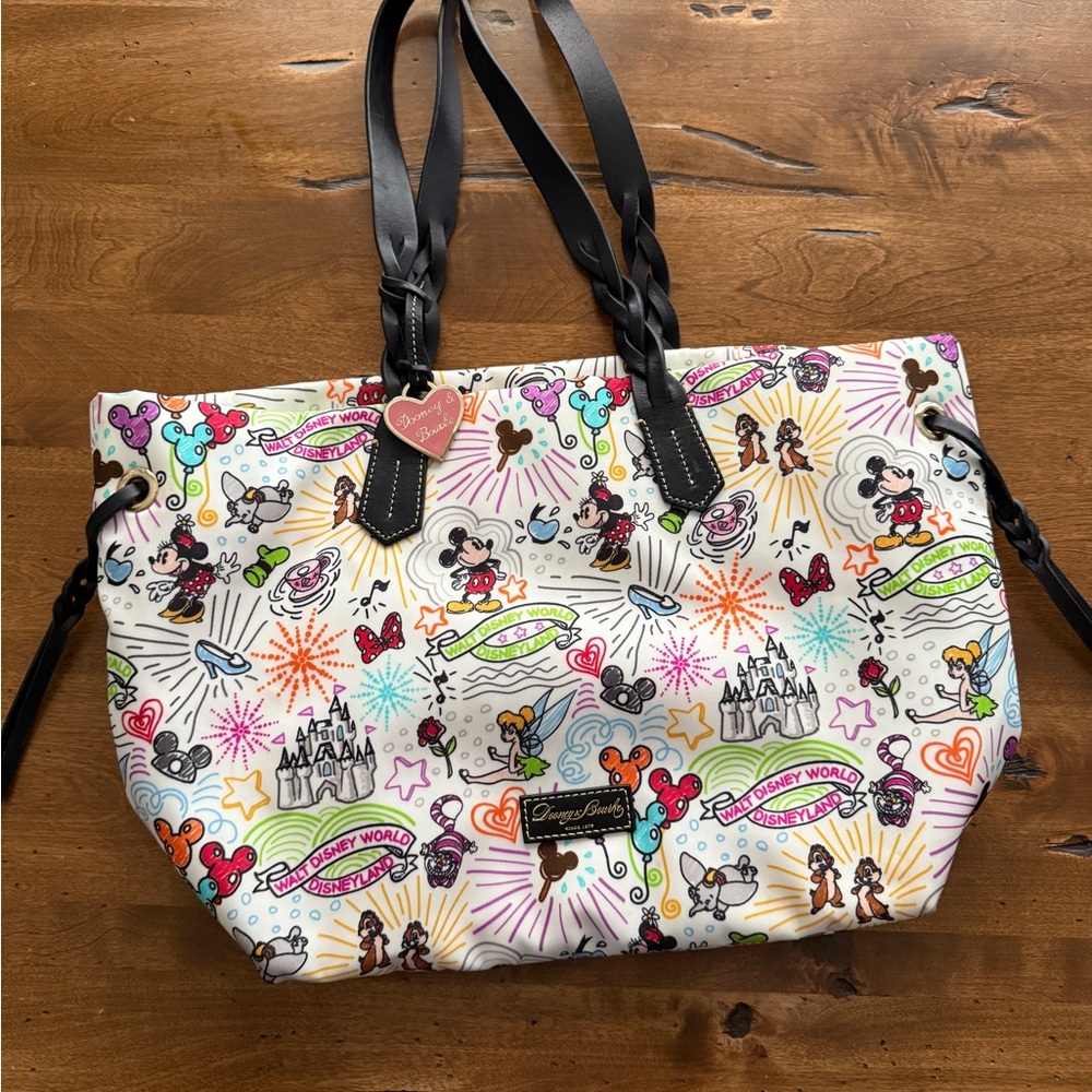 Dooney & Bourke Disney Parks Sketch Mickey Tote Bag